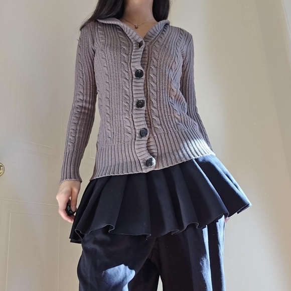 Cable Knit Cardigan - Picture 6 of 8